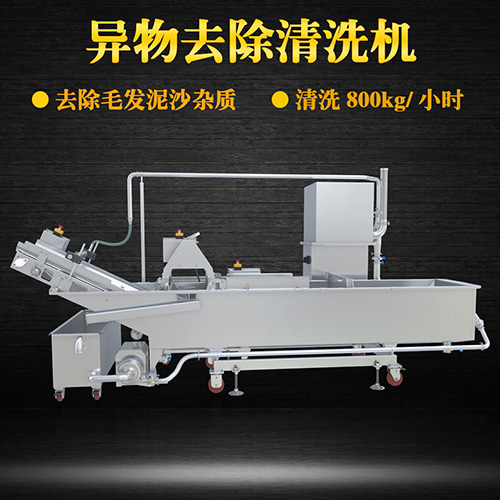 水果自動(dòng)清洗機(jī)，有效清洗，去除泥沙