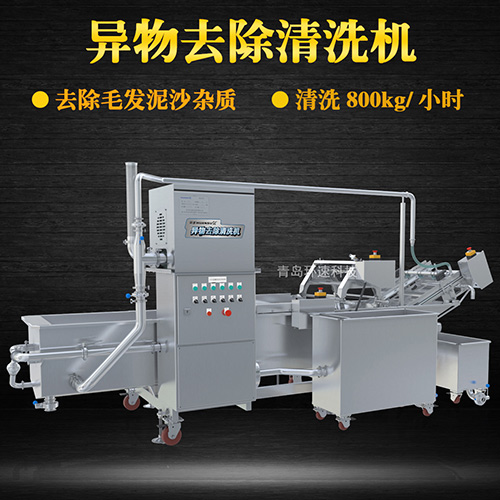 蔬菜自動清洗機(jī)，有效清洗，去除泥沙