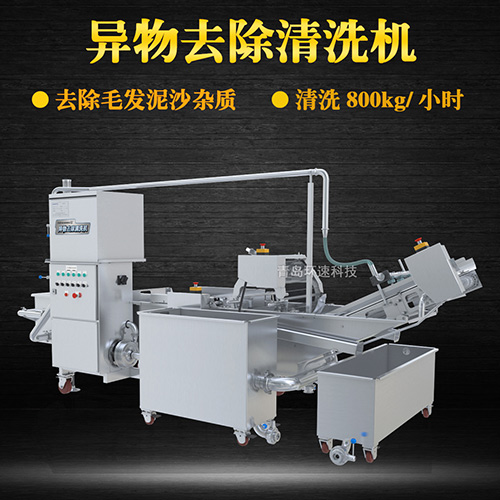 蔬菜自動清洗機(jī)，有效清洗，去除泥沙