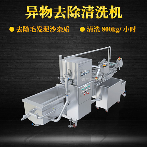 商用專業(yè)果蔬清洗機，氣泡清洗，清洗800kg小時