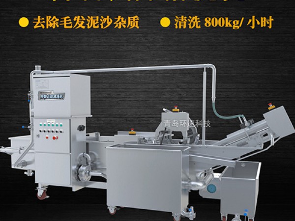 蔬菜氣泡清洗機(jī)，氣泡清洗，清洗800kg/小時(shí)